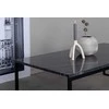 Venture Design Sofos stalas, Estelle, 120x60x36 cm, Pilka