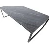 Venture Design Sofos stalas, Estelle, 120x60x36 cm, Pilka
