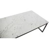 Venture Design Sofos stalas, Estelle, 120x60x36 cm, Balta