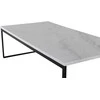 Venture Design Sofos stalas, Estelle, 120x60x36 cm, Balta