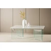 Venture Design Sofos stalas, Ester, 120x80 cm, Balta