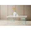 Venture Design Sofos stalas, Ester, 120x80 cm, Balta
