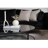 Venture Design Sofos stalas, Falsterbo apvalus, ø100 cm, juodas