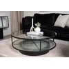 Venture Design Sofos stalas, Falsterbo apvalus, ø100 cm, juodas
