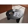 Venture Design Sofos stalas, Juno, 120 cm, Juodas