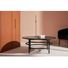 Venture Design Sofos stalas, Kopenhaga, ⌀100x42.5 cm, Juodas