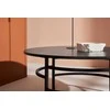 Venture Design Sofos stalas, Kopenhaga, ⌀100x42.5 cm, Juodas
