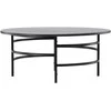 Venture Design Sofos stalas, Kopenhaga, ⌀100x42.5 cm, Juodas