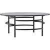 Venture Design Sofos stalas, Kopenhaga, ⌀100x42.5 cm, Juodas
