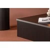 Venture Design Sofos stalas, Lenox, 90x90 cm, Juodas