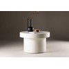 Venture Design Sofos stalas, Malung, φ80 cm, Balta