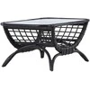 Venture Design Sofos stalas, Moana, 60x95.5 cm, Juodas