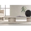 Venture Design Sofos stalas, Narvik, 190x60 cm, kreminė