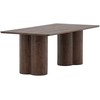 Venture Design Sofos stalas, Olivia, 60x120 cm, Mocca