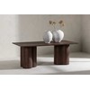 Venture Design Sofos stalas, Olivia, 60x120 cm, Mocca