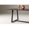Venture Design Sofos stalas, Plankton, 110x60 cm, Juodas