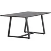 Venture Design Sofos stalas, Plankton, 110x60 cm, Juodas