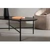 Venture Design Sofos stalas, Pueblo, 120x60 cm, Juodas