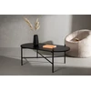 Venture Design Sofos stalas, Pueblo, 120x60 cm, Juodas