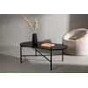 Venture Design Sofos stalas, Pueblo, 120x60 cm, Juodas