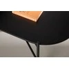 Venture Design Sofos stalas, Pueblo, 120x60 cm, Juodas