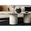 Venture Design Sofos stalas, Sandvika, 120x50 cm, Bežis