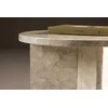 Venture Design Sofos stalas, Smögen, ⌀40 cm, Beždžio spalva