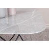 Venture Design Sofos stalas, Tristar, 80x80x50 cm, Juoda/Pilka