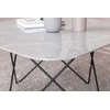 Venture Design Sofos stalas, Tristar, 80x80x50 cm, Juoda/Pilka