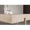 Venture Design Sofos stalas, Vadholmen, 130x80 cm, baltas atspalvis