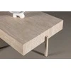 Venture Design Sofos stalas, Vadholmen, 130x80 cm, baltas atspalvis