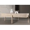 Venture Design Sofos stalas, Vadholmen, 130x80 cm, baltas atspalvis