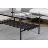 Venture Design Sofos stalas, Von Staf, 60x120x48 cm, Juodas