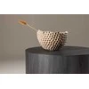 Venture Design Sofos stalas, York, ⌀80 cm, Juodas