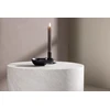 Venture Design Sofos stalas, York apvalus, ⌀50 cm, Pilka