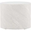 Venture Design Sofos stalas, York apvalus, ⌀50 cm, Pilka