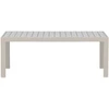 Venture Design Sofos staliukas Copacabana 70x120 cm smėlio spalvos, aliuminis