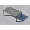 Venture Design Sofos staliukas Copacabana 70x120 cm rudas aliuminis