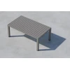 Venture Design Sofos staliukas Copacabana 70x120 cm rudas aliuminis