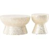 Venture Design Sofos staliukų rinkinys 70x40 cm šviesiai pilkas Capiz