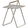 Venture Design Šoninis stalas, Clarin, 42,5x42,5 cm, Bežis