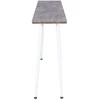 Venture Design Šoninis stalas, Edge, 80x110x30 cm, Balta