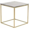 Venture Design Šoninis stalas, Estelle, 50x50x50 cm, Pilka