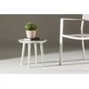 Venture Design Šoninis stalas, Lina, ⌀40 cm, Bežinis