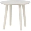 Venture Design Šoninis stalas, Lina, ⌀40 cm, Bežinis