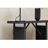 Venture Design Šoninis stalas, Padova, 120x40 cm, Juodas