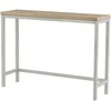 Venture Design Šoninis stalas, Rise, 110x30x80 cm, Pilka