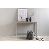 Venture Design Šoninis stalas, Rise, 110x30x80 cm, Pilka