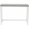 Venture Design Šoninis stalas, Rise, 110x30x80 cm, Balta