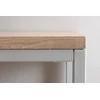 Venture Design Šoninis stalas, Rise, 110x30x80 cm, Pilka